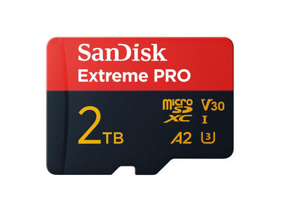 SanDisk Extreme Pro 2TB microSDXC Speicherkarte Kit 200 MB/s, Class 10, U3