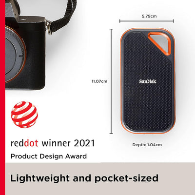 SanDisk Extreme Pro Portable SSD – USB-C Anschluss