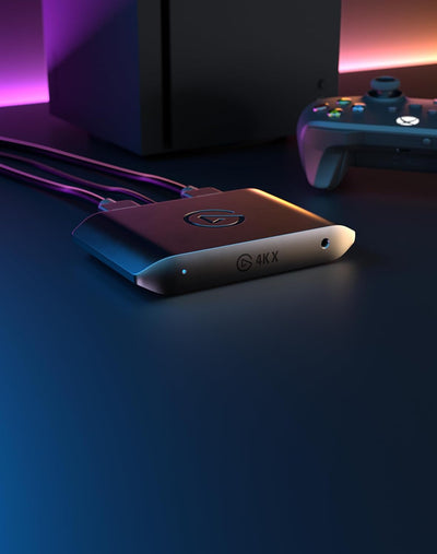 Die Elgato 4K X Capture Card für hochauflösende 4K-Spiele- und Videoaufnahmen.