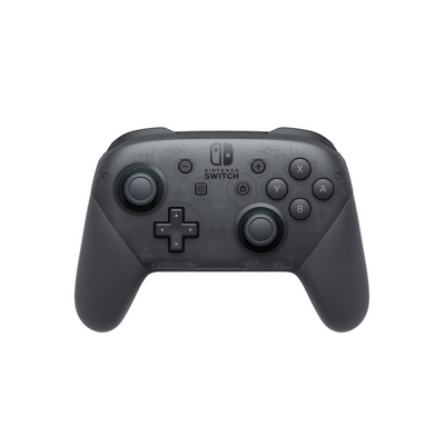 Vorderseite des grauen Nintendo Switch Pro Controllers