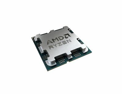 Nahaufnahme des AMD Ryzen 9 7900X3D Prozessors für den Sockel AM5 mit deutlich lesbarer Modellbezeichnung auf dem Heatspreader.