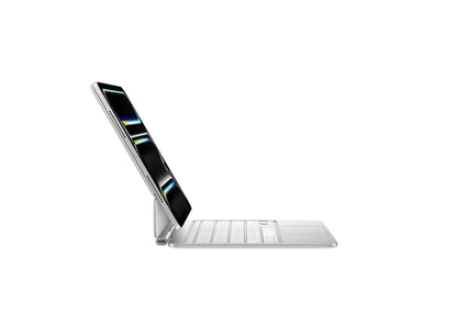 Apple iPad Magic Keyboard Case für das 11'' iPad Pro (M4) für angenehmes Tippen, integriertes Trackpad, Deutsch - Weiß MWR03D/A - Flipping Tech