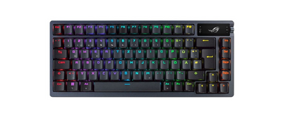 ASUS ROG Azoth RGB Gaming-Tastatur (deutsches Layout, Bluetooth, 2,4-GHz, USB)