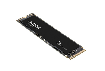 Crucial P3 PCle 3.0 NVMe M.2 SSD 500GB bis zu 3500 MB/s Lesegeschwindigkeit