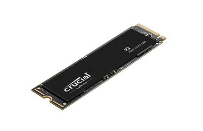 Crucial P3 PCle 3.0 NVMe M.2 SSD 500GB bis zu 3500 MB/s Lesegeschwindigkeit