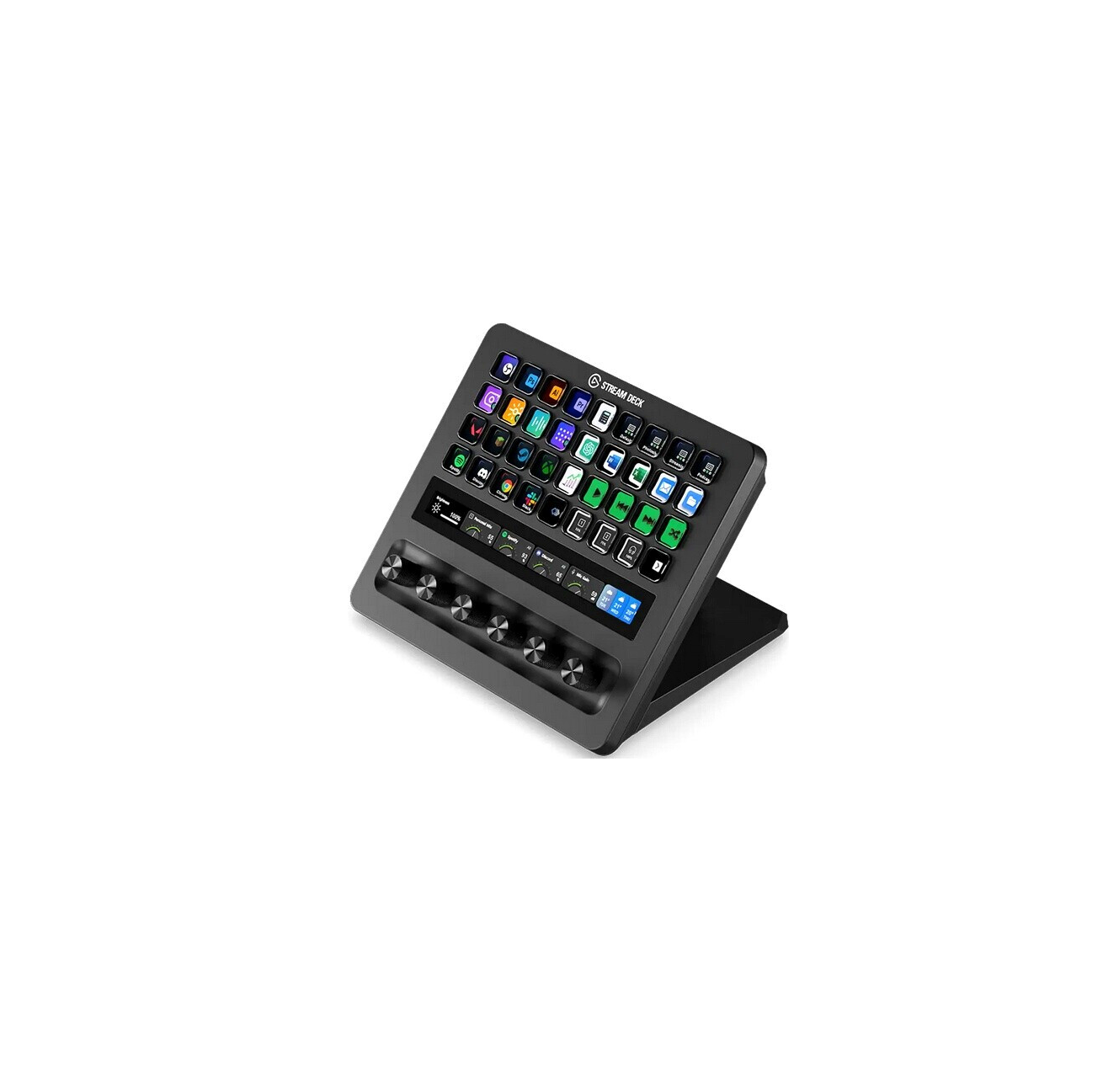 Stream Deck + XL - Schwarz - Controller Streaming Anwendungen - 36 LCD Tasten
