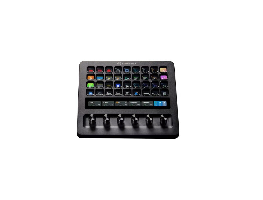 Stream Deck + XL - Schwarz - Controller Streaming Anwendungen - 36 LCD Tasten