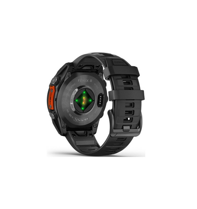 Garmin fenix 8 47mm AMOLED – GPS-Multisport-Smartwatch Schwarz/Schiefergrau