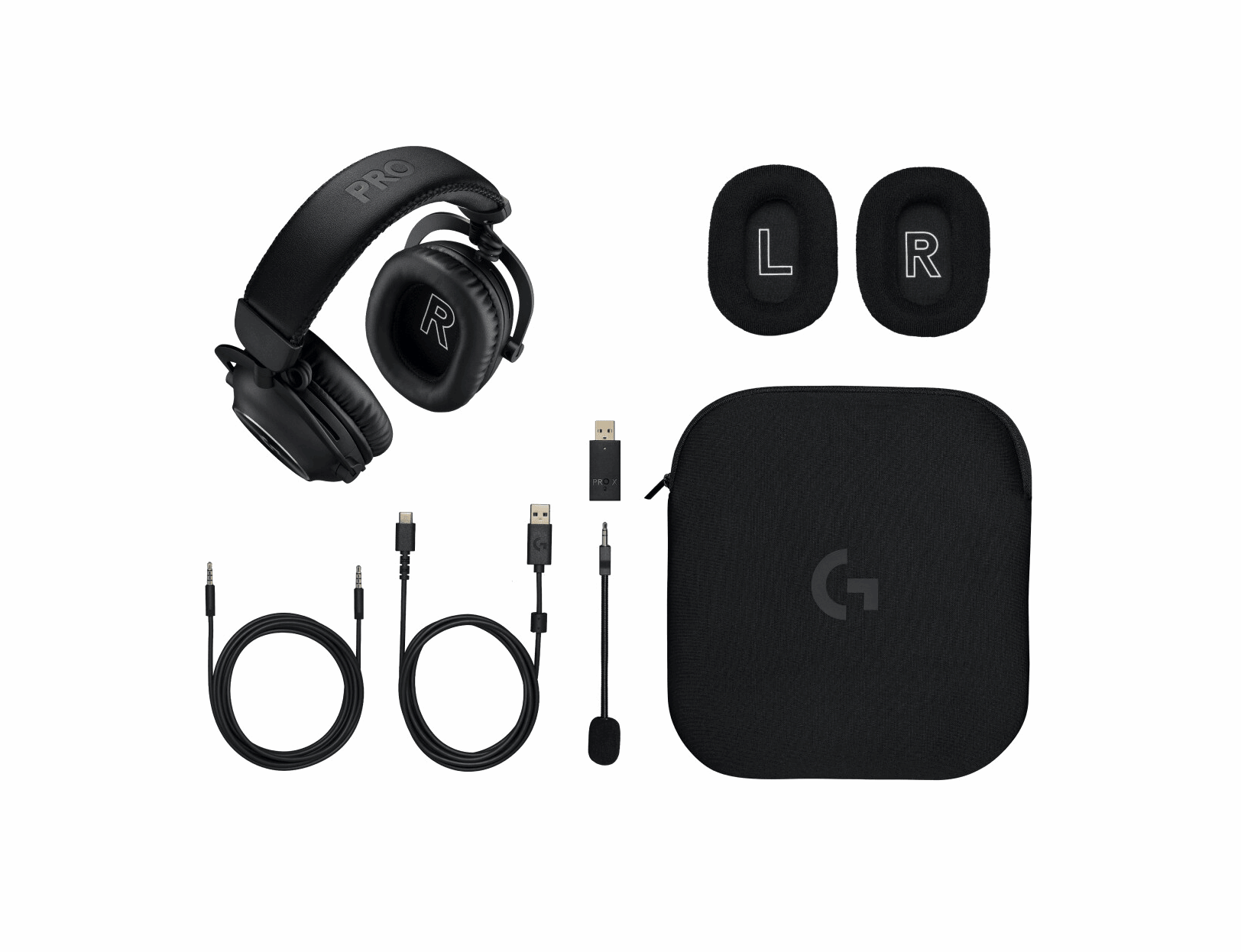 LOGITECH G PRO X 2 LIGHTSPEED Wireless, Over-ear Gaming Headset Bluetooth