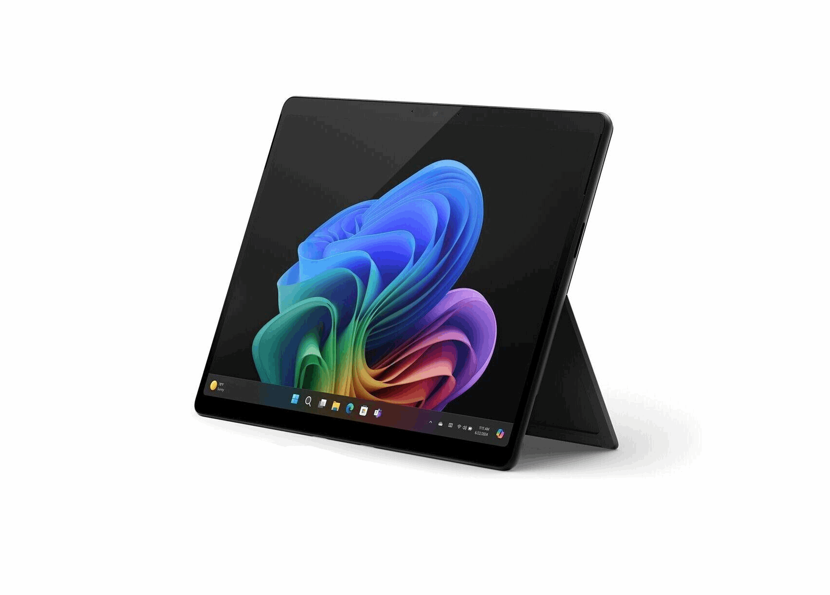 Microsoft Surface Pro | Copilot+ PC | 13” OLED Touchscreen | Snapdragon® X Elite | 16GB RAM | 256GB SSD | neuestes Modell, 11. Edition | schwarz
