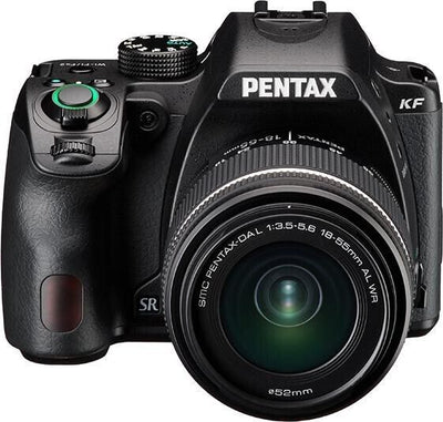 Pentax KF APS-C digitales SLR-Kamerakit mit 18-55 mm WR Zoomobjektiv wetterfest