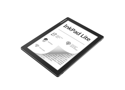 ocketBook InkPad Lite E-Reader_Schwarz & Weiß 