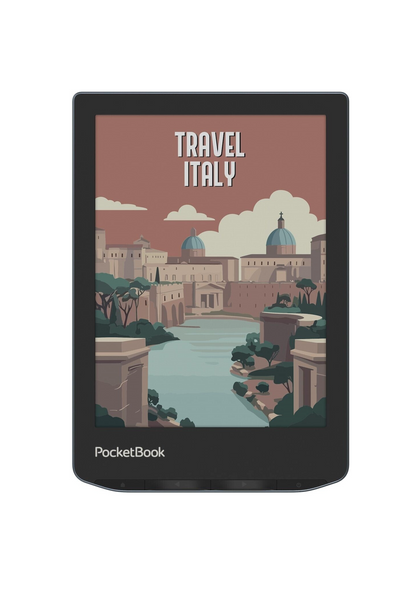 Pocketbook Verse Pro Color E-Reader, 6'' E-Ink Farbdisplay, 16 GB, Bluetooth, wasserdicht, Stormy Sea