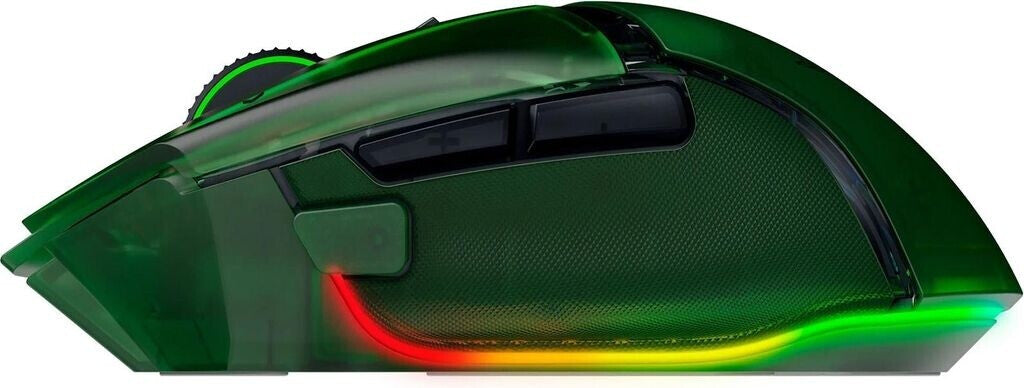 Razer Basilisk V3 Pro 35K Phantom Green Edition - kabellose ergonomische RGB-Gaming-Maus