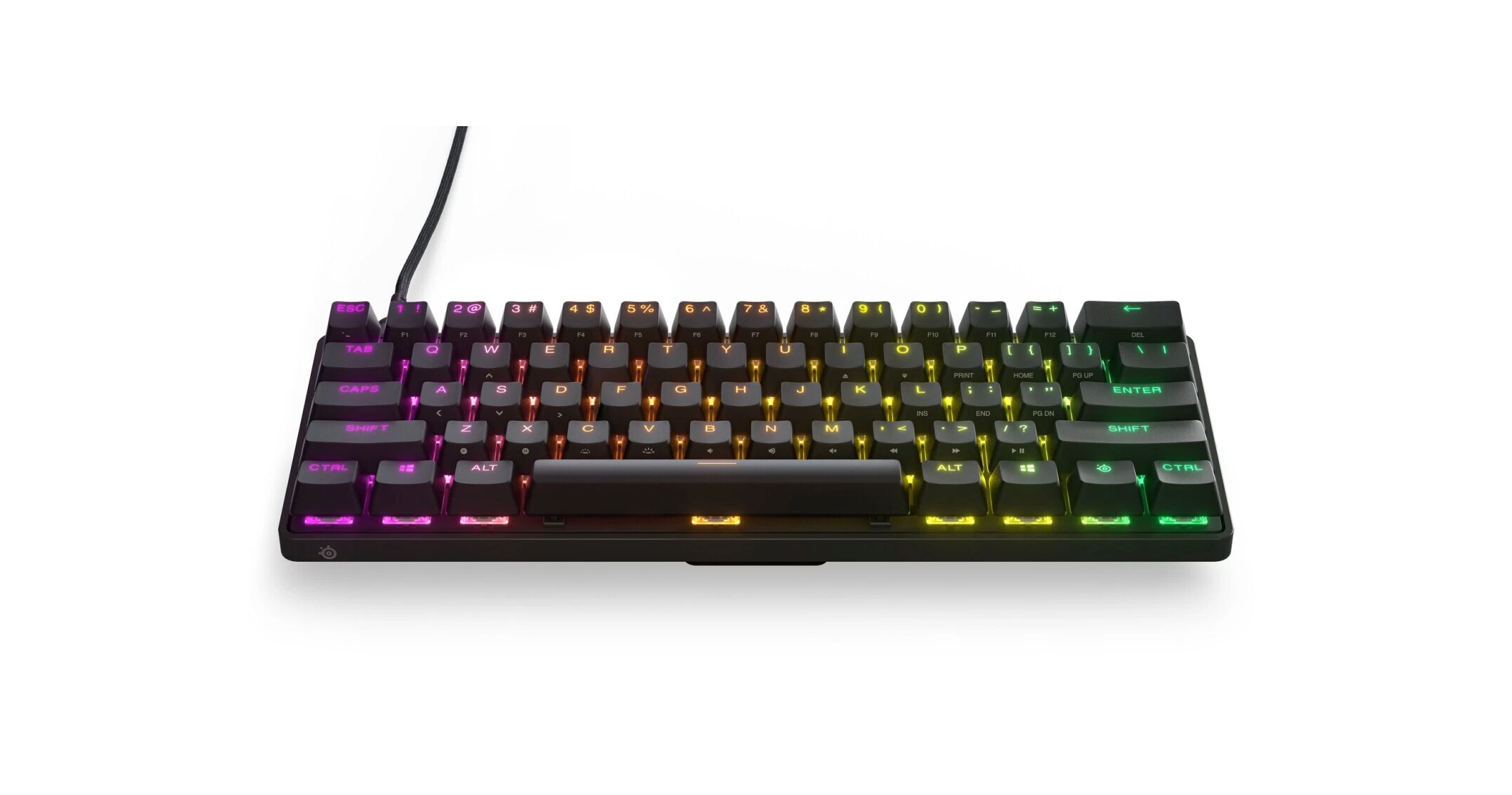 SteelSeries Apex Pro Mini HyperMagnetic Gaming-Tastatur – RGB – PBT-Keycaps – USB-C - QWERTZ