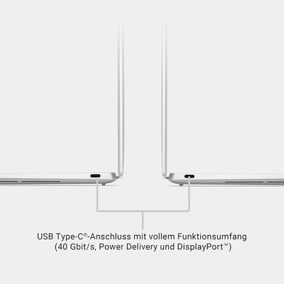 Dell XPS 13 – Seitenansicht USB-C Anschlüsse