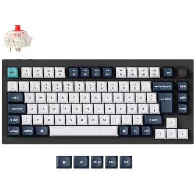 Keychron Q1 Max, Gaming-Tastatur, schwarz