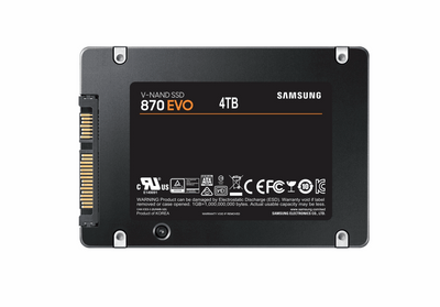 Samsung 870 EVO SSD - 4TB - 2.5" - SATA-600