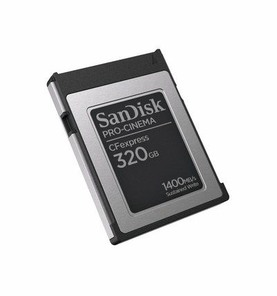 SanDisk Pro-Cinema CFexpress VPG400, Type B 320GB