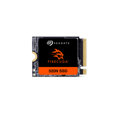 SeaGate FireCuda 520N M.2 2230 PCle Gen4 x4 NVMe SSD 1TB Lesetransferrate 4.800 MB/s