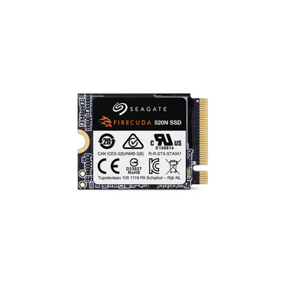 SeaGate FireCuda 520N M.2 2230 PCle Gen4 x4 NVMe SSD 1TB Lesetransferrate 4.800 MB/s