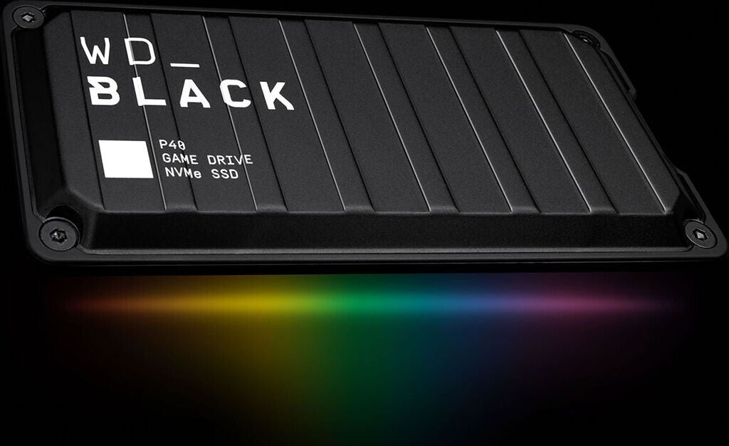 WD_BLACK 1TB P40 Game Drive SSD USB-C USB 3.2 Gen 2x2