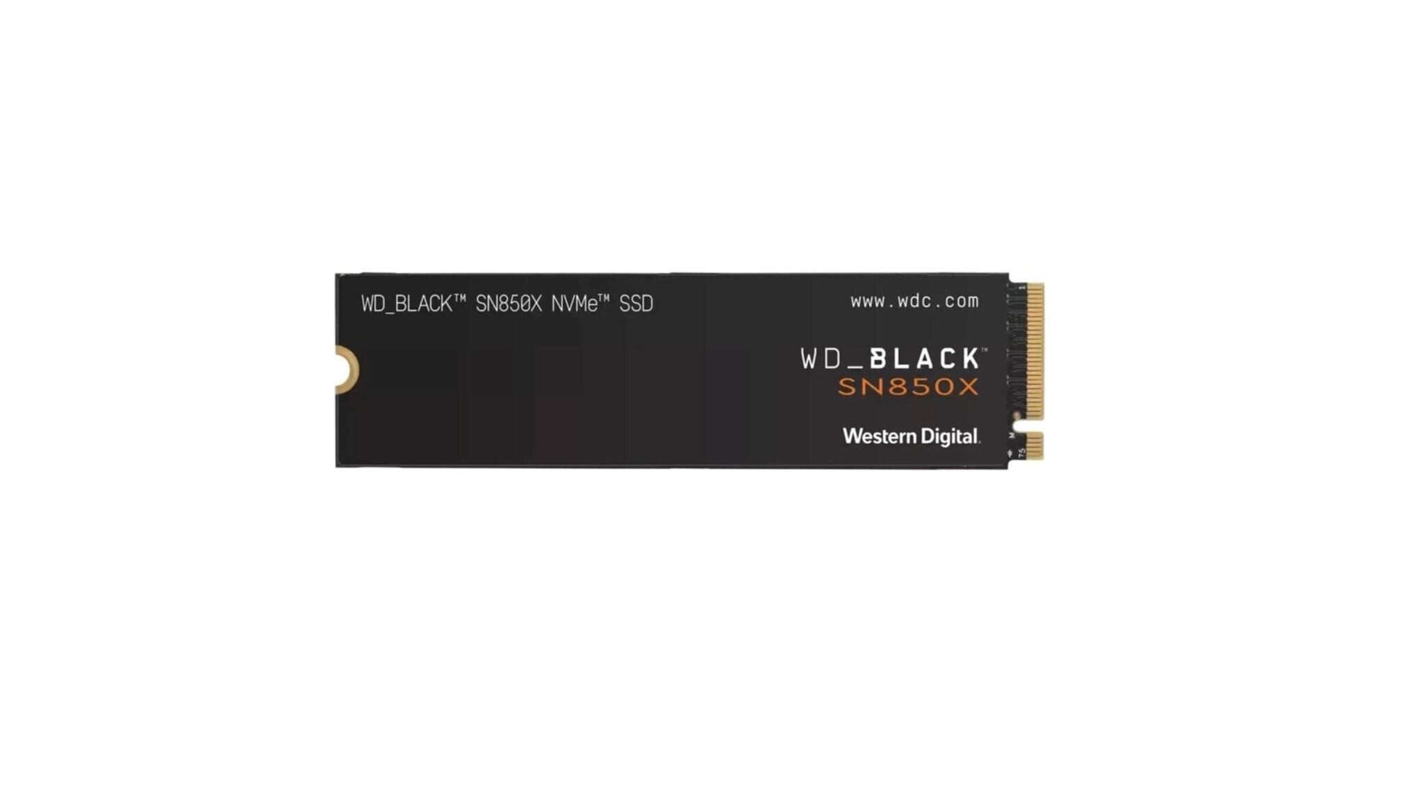 Western Digital Black SN850X NVMe SSD Game Drive 2TB, PCle Gen4