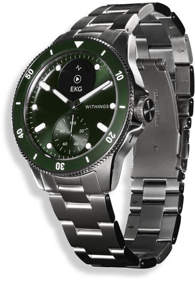 Withings ScanWatch Nova – Smart Hybrid Uhr mit EKG, SpO2-Messung und Schlafapnoe-Erkennung